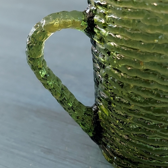 Small Pressed Glass Pitcher - Picture 8 of 8